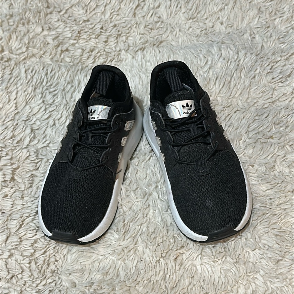 Adidas XPLR, black and iridescent